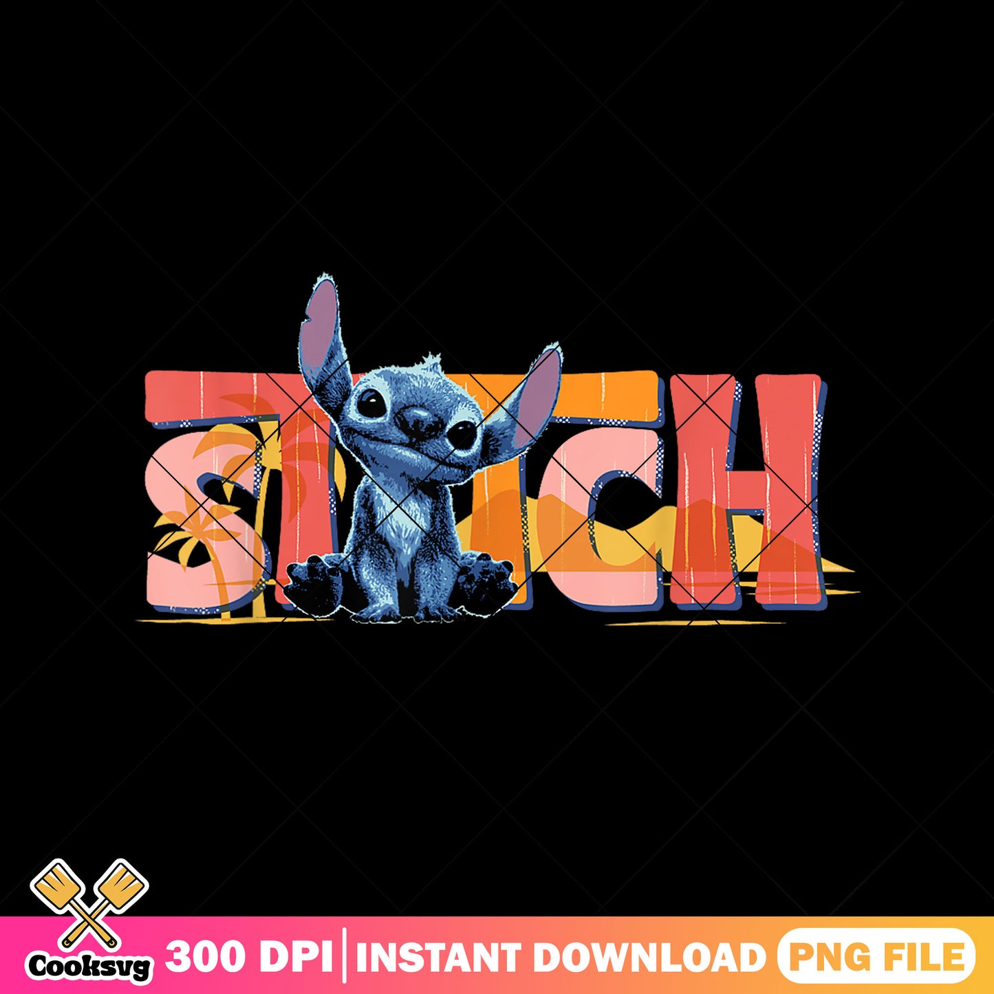 Stitch disney text logo png, stitch logo png, disney stitch png