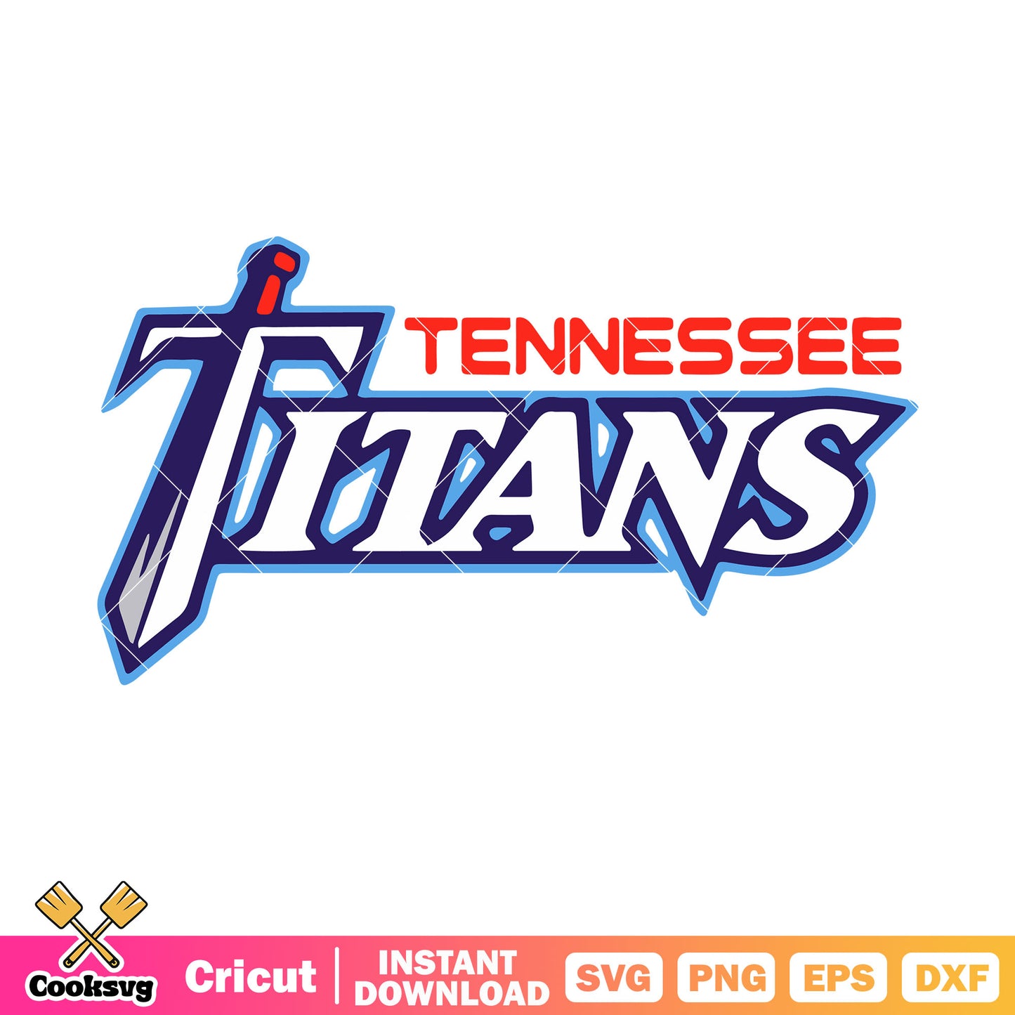 Tennessee titans svg, tennessee svg, american football conference svg
