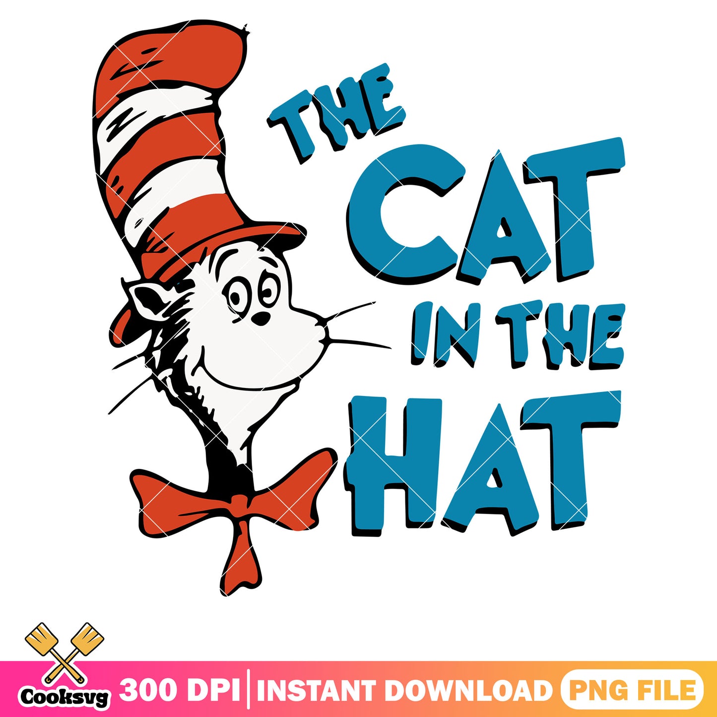 The cat in the hat dr seuss file png, the cat in the hat png