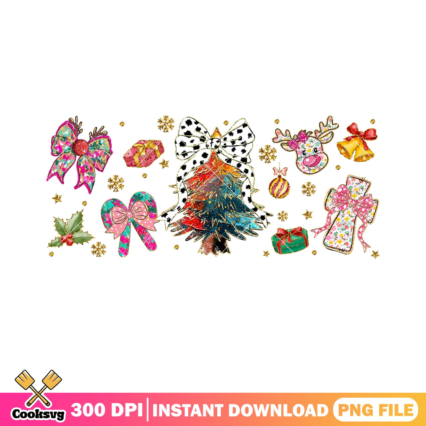 The christmas poster pine tree png, christmas vibes png, xmas png