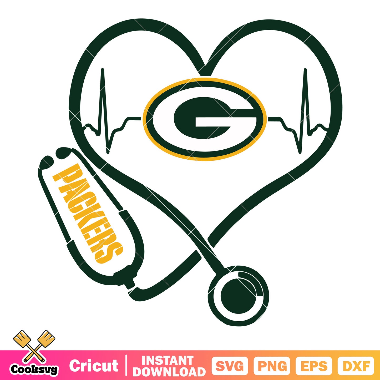 The doctor g packers svg, Green Bay Packers svg, rugby svg