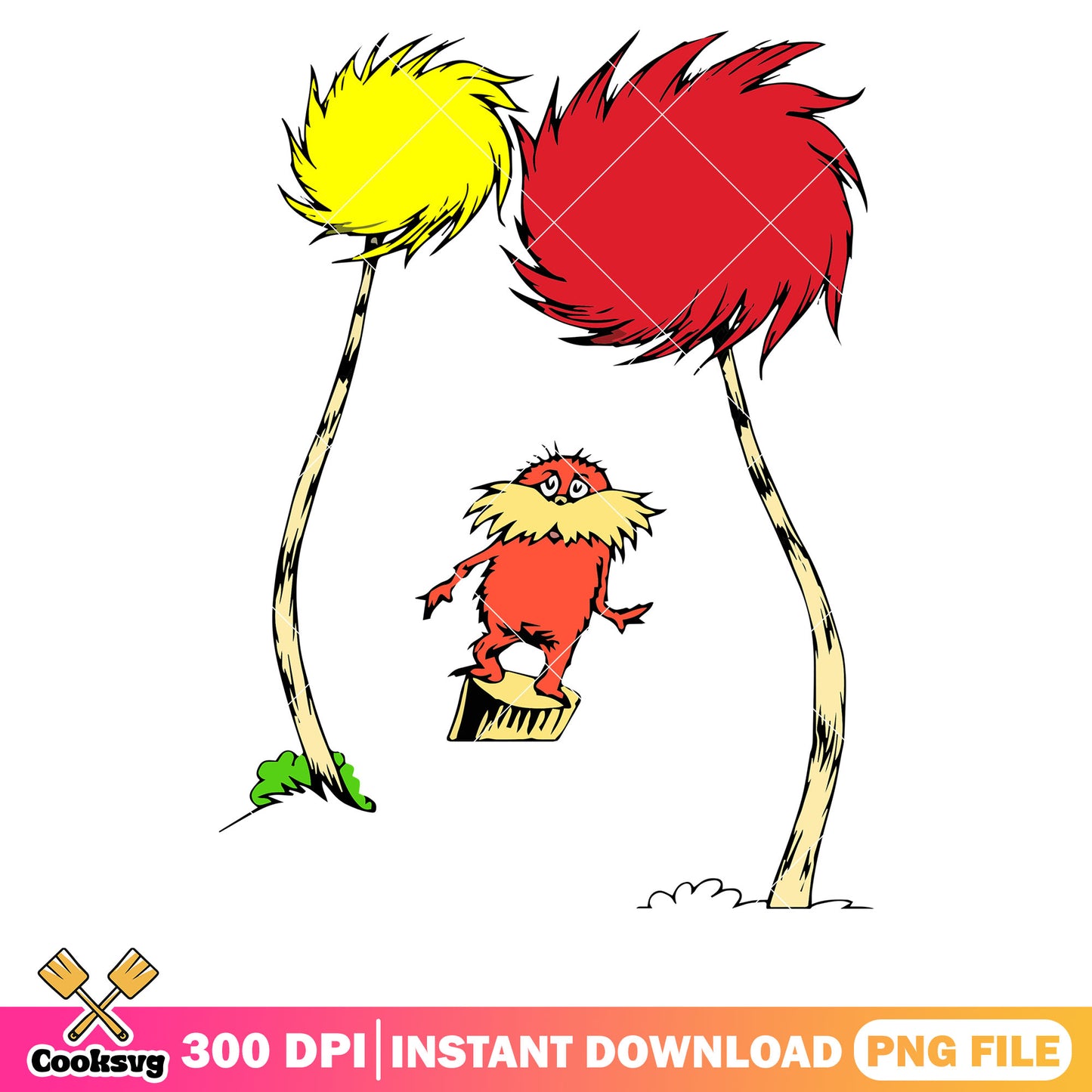 The lorax and tree dr seuss png, the lorax movie png, the lorax png