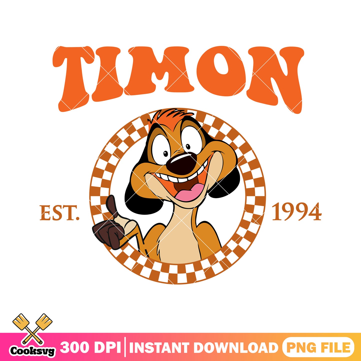 Timon disney est 1994 png, disney timon png, lion king characters png
