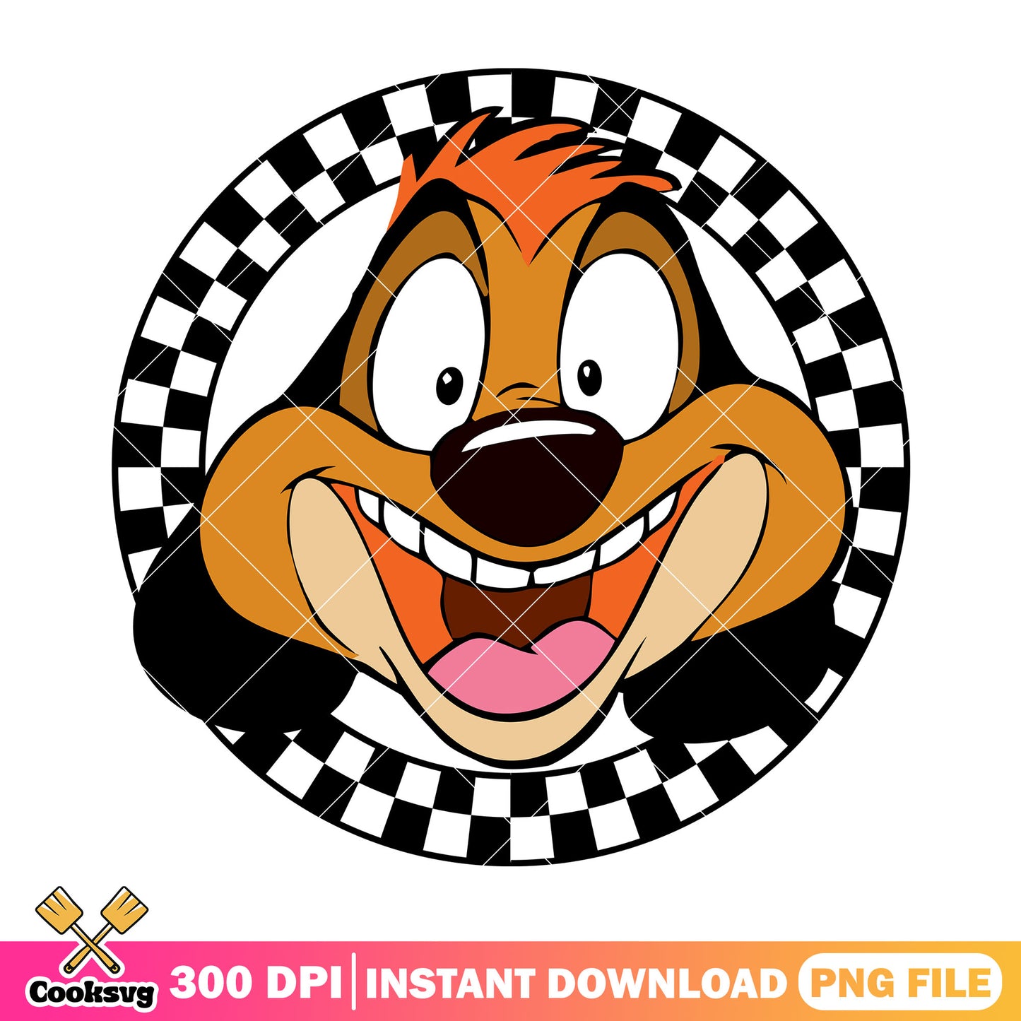 Timon head circle disney png, disney timon png, lion king disney png