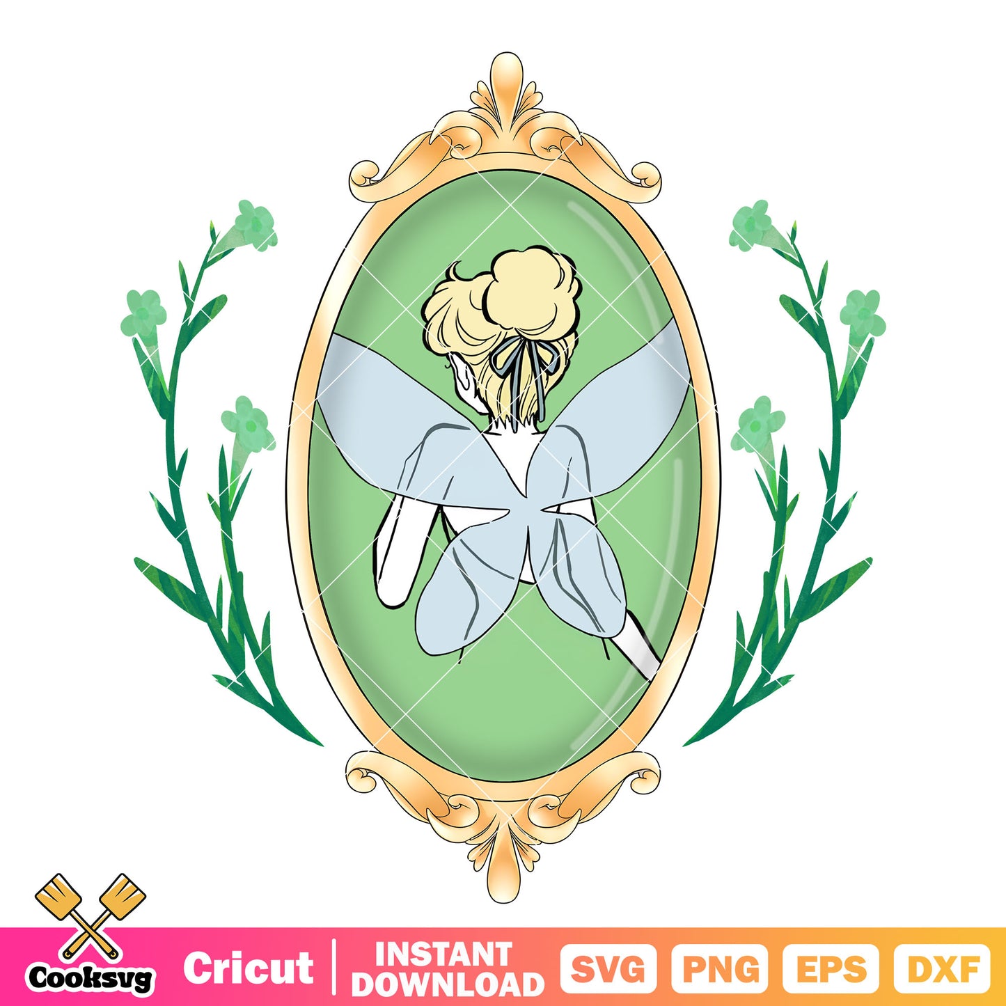 Tinkerbell princess and disney mirror png, tinkerbell disney png