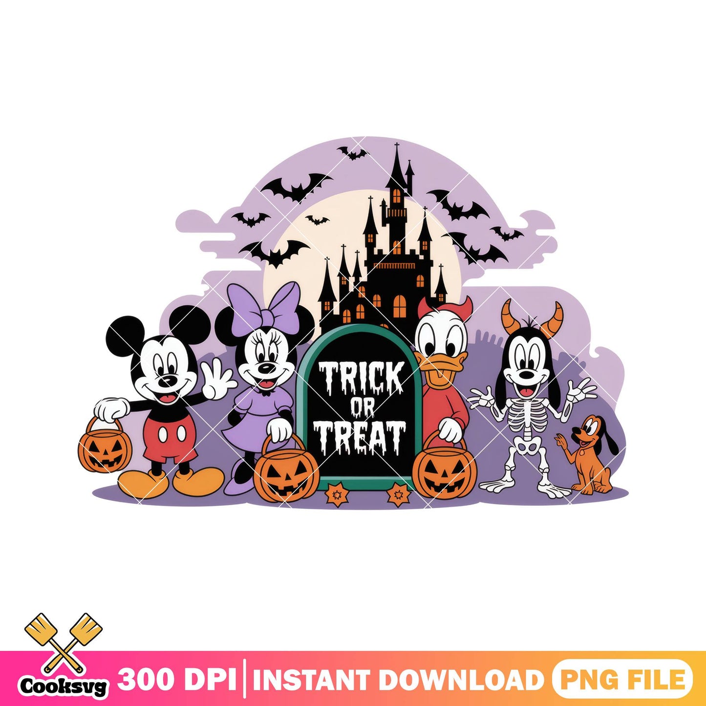 Tombstone mickey design png, halloween costumes png, mickey mouse png