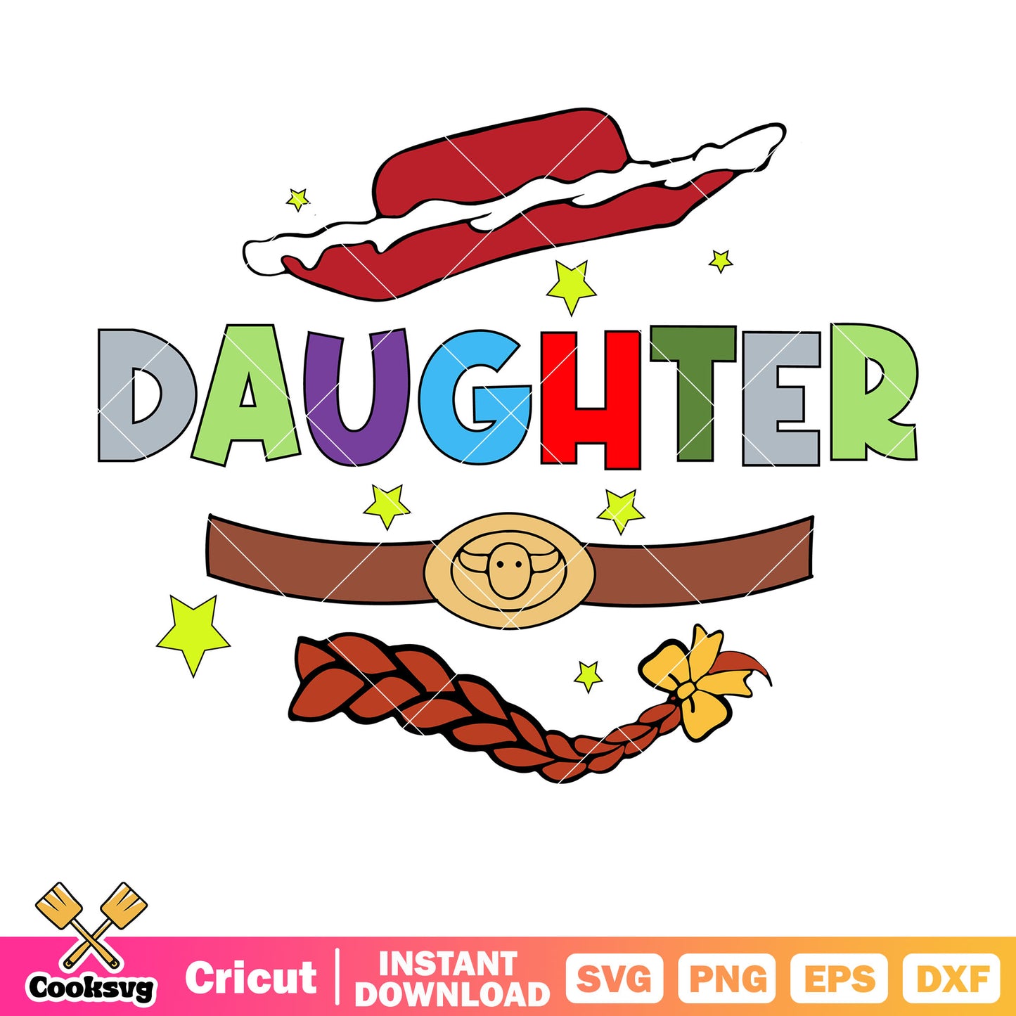Toy story jessie daughter svg, jessie toy story svg, disney father day svg