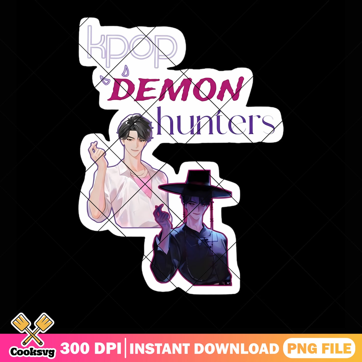 Traditional costume jinu png, kpop demon hunters png, jinu saja png