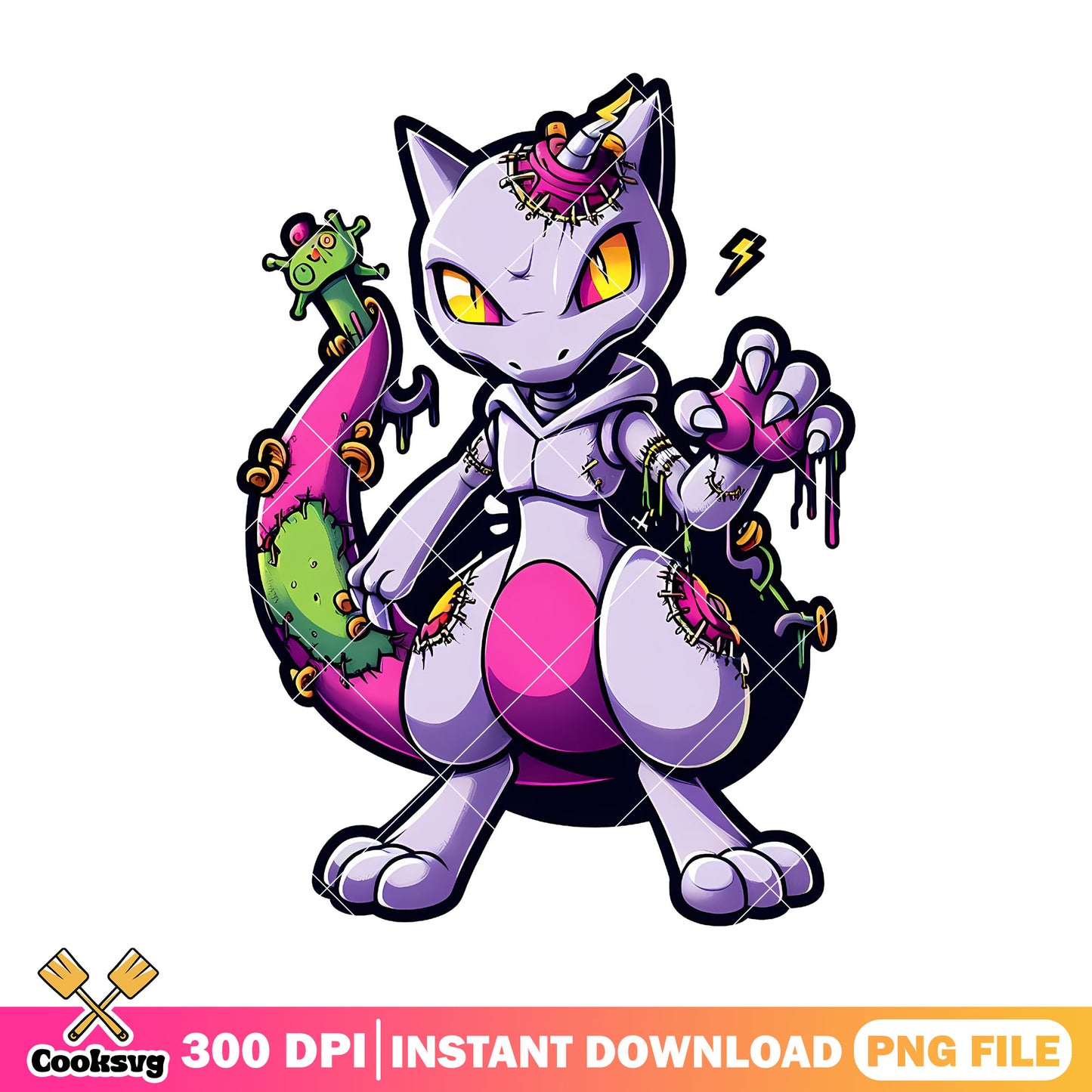 Vampire pokemon mewtwo png, halloween movie pngn, pokemon cat png