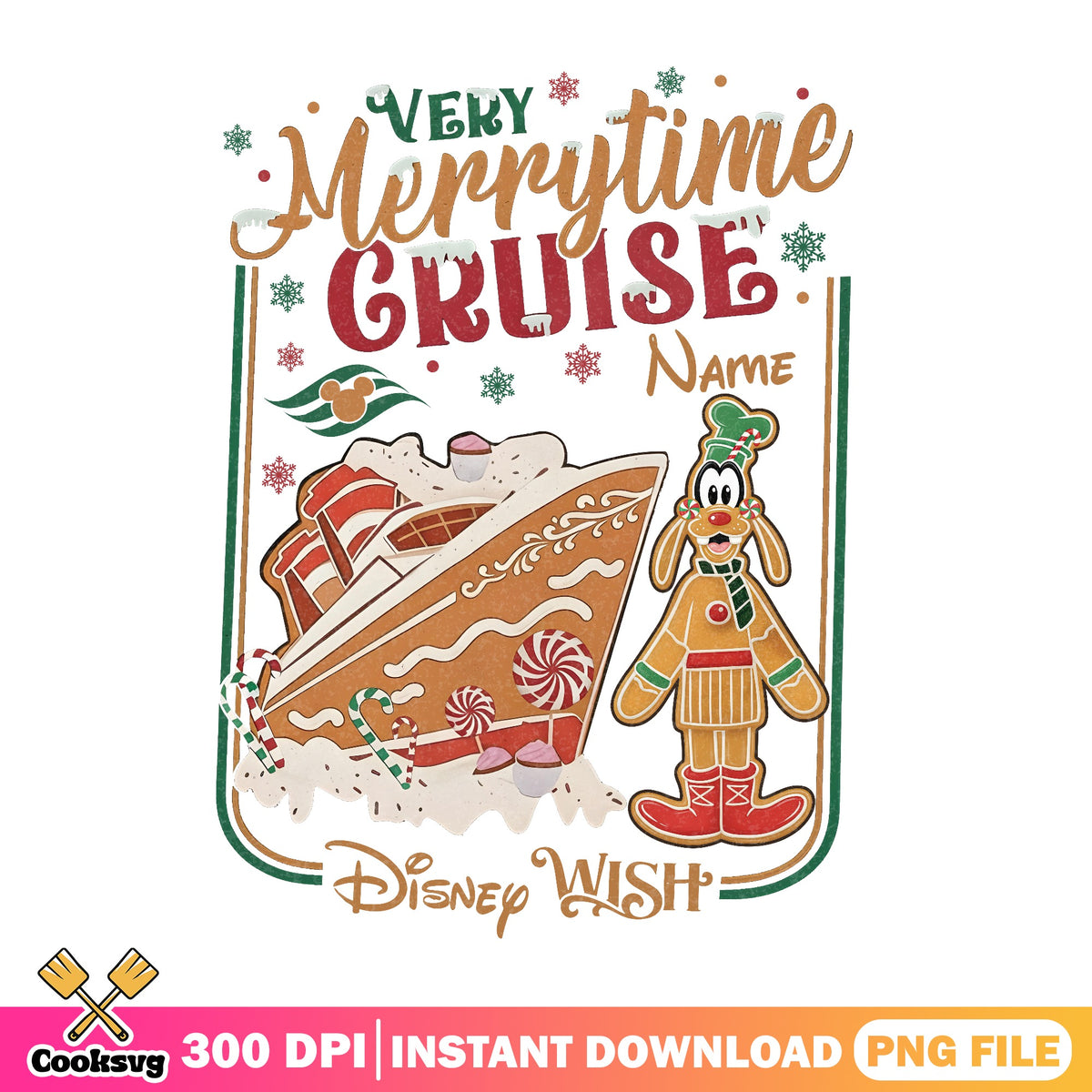 Very merrytime cruise Goofy