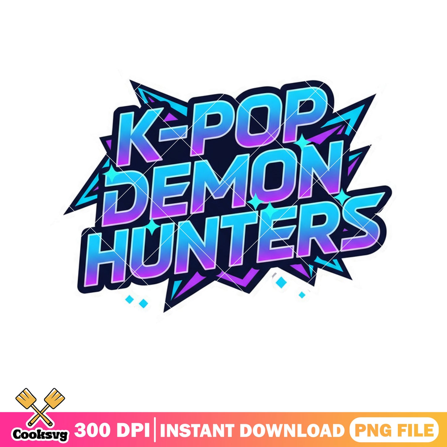 Vibrant kpop logo love png, huntrix logo png, netflix png