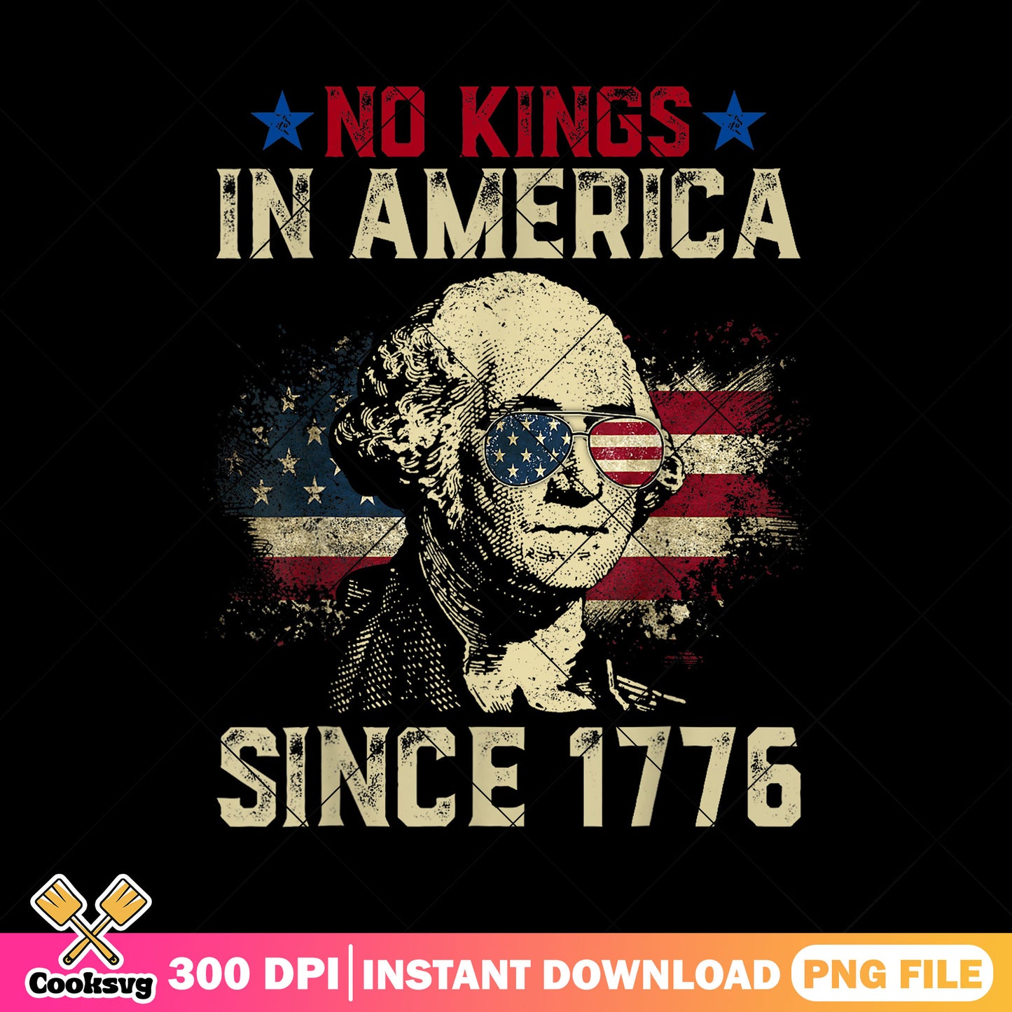 Washington no kings america png, america washington png, america flag png