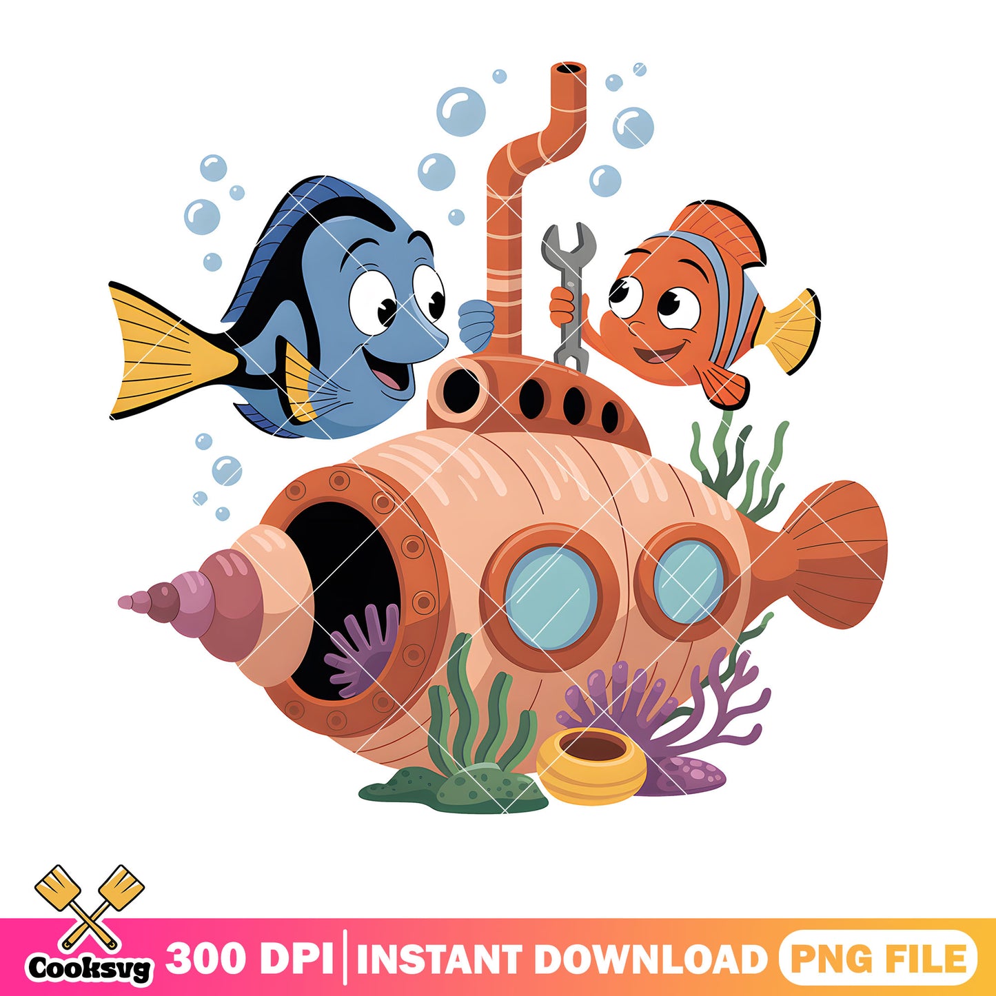 We will fix submarine nemo png, nemo dory png, disney vibes png