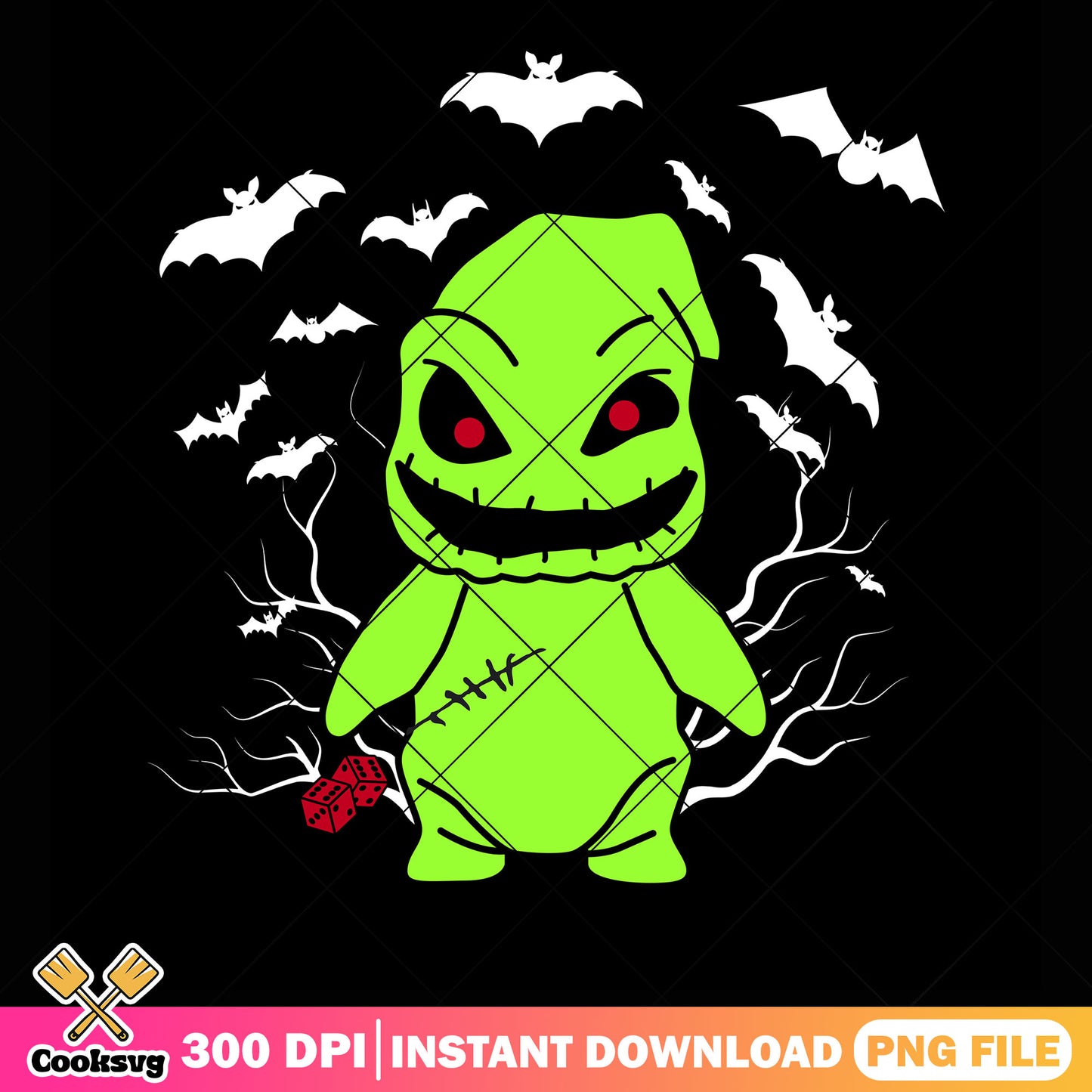 White Scary bats png, oogie boogie costume png, halloween png
