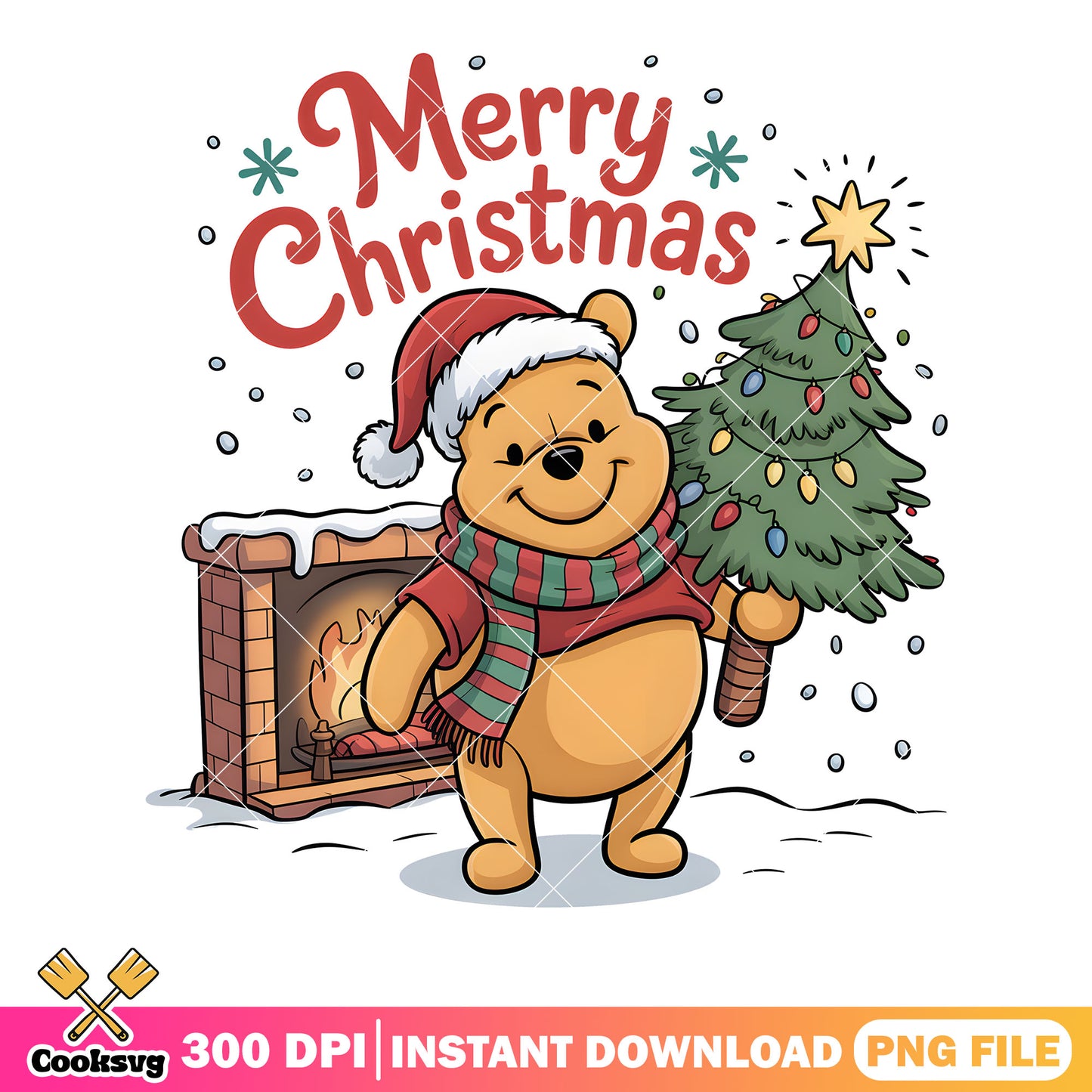 Winnie christmas pooh png, pooh xmas png, winnie the pooh png