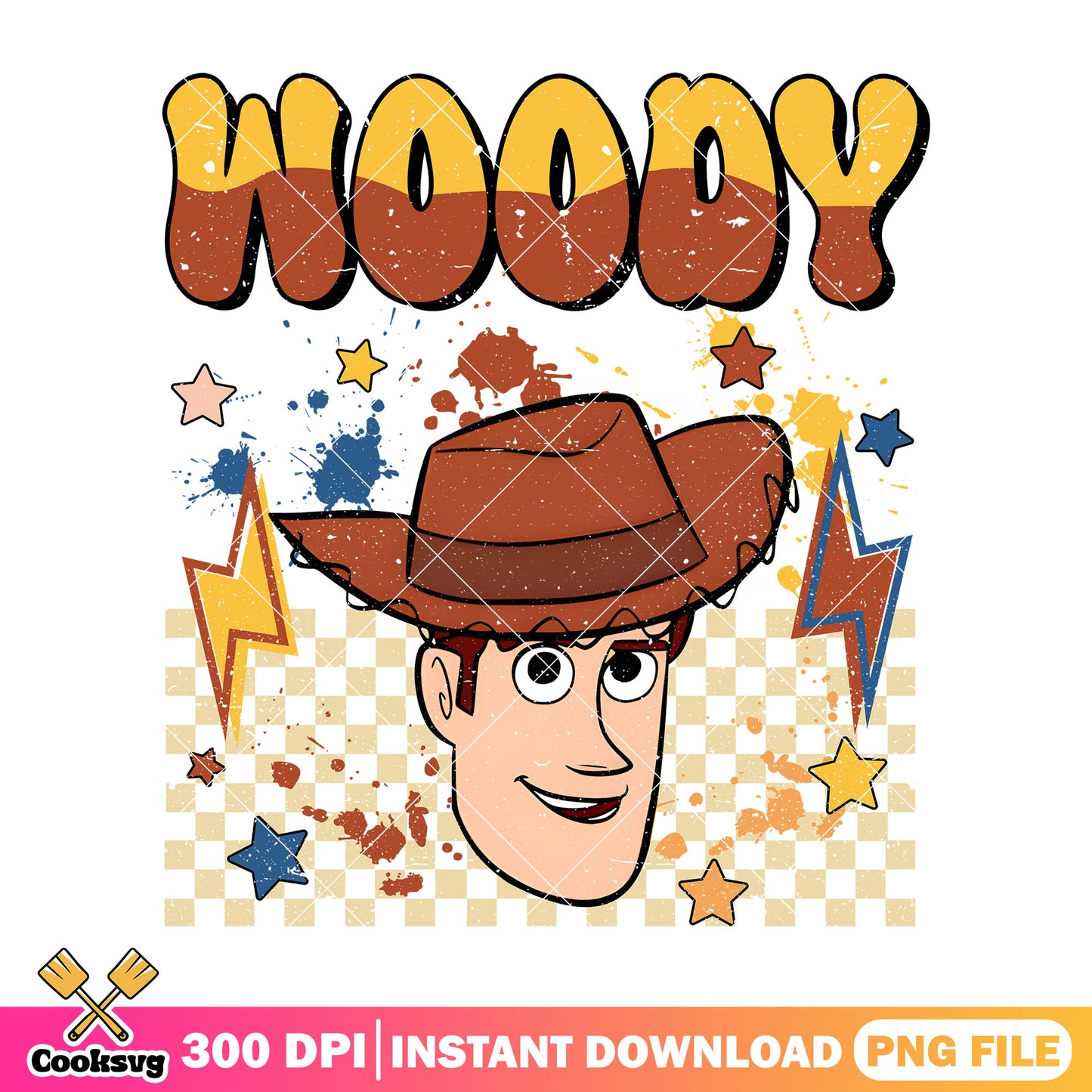 Woody toy head vibes png, toy story png, disney head png