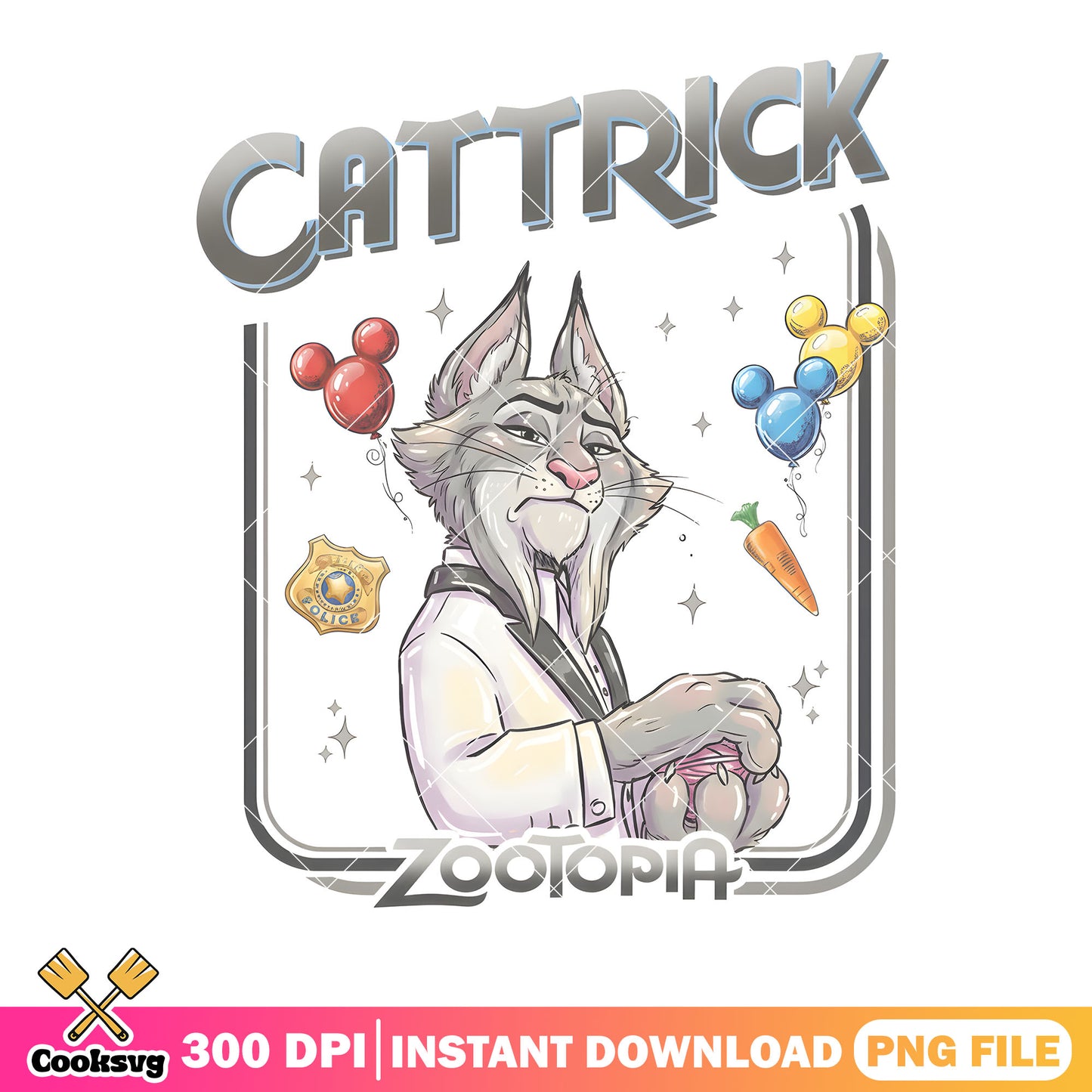 Zootopia big cattrick png, fan art so cute png, tuxedo mafia png