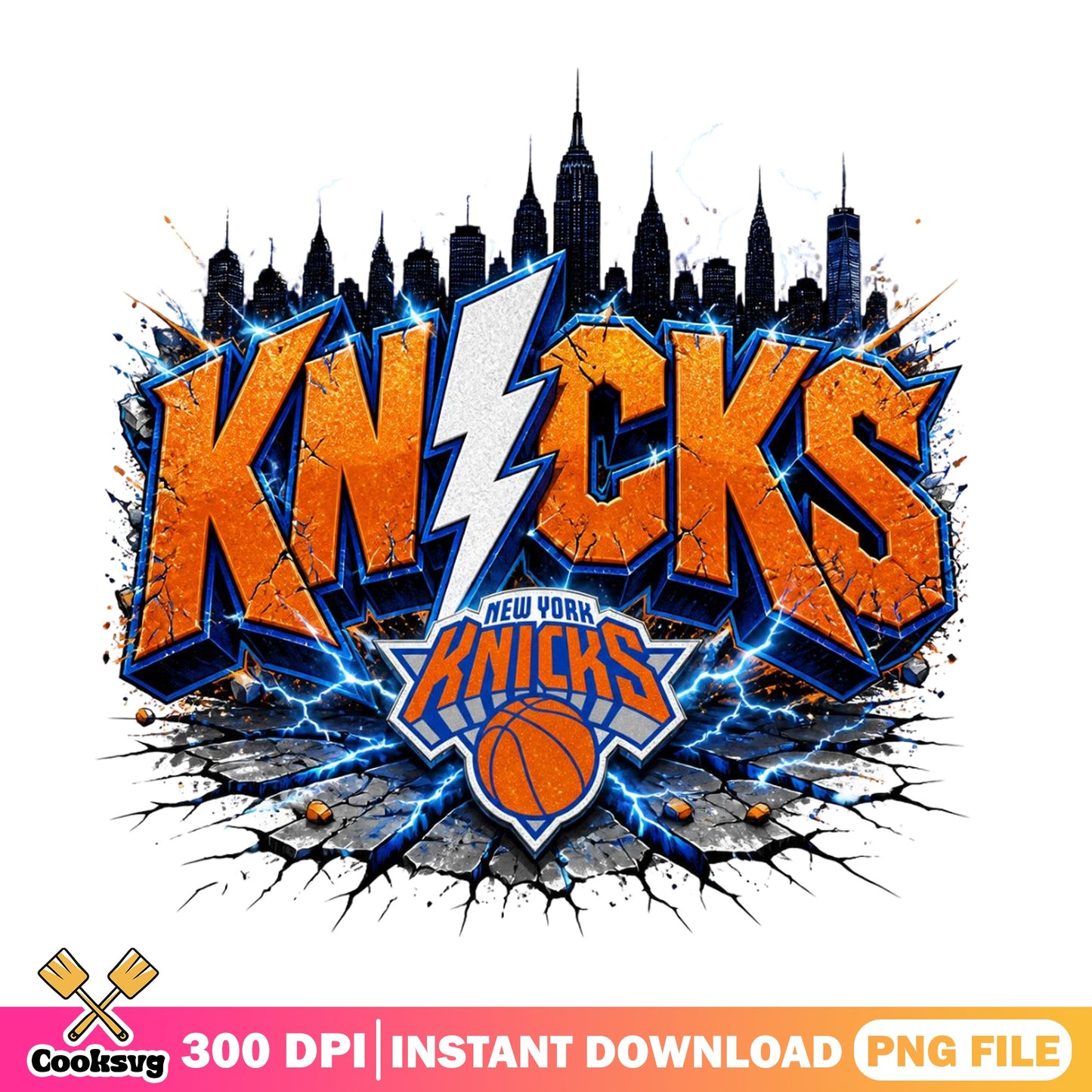 New York Knicks PNG, NBA Basketball Team PNG, Knicks Fan PNG