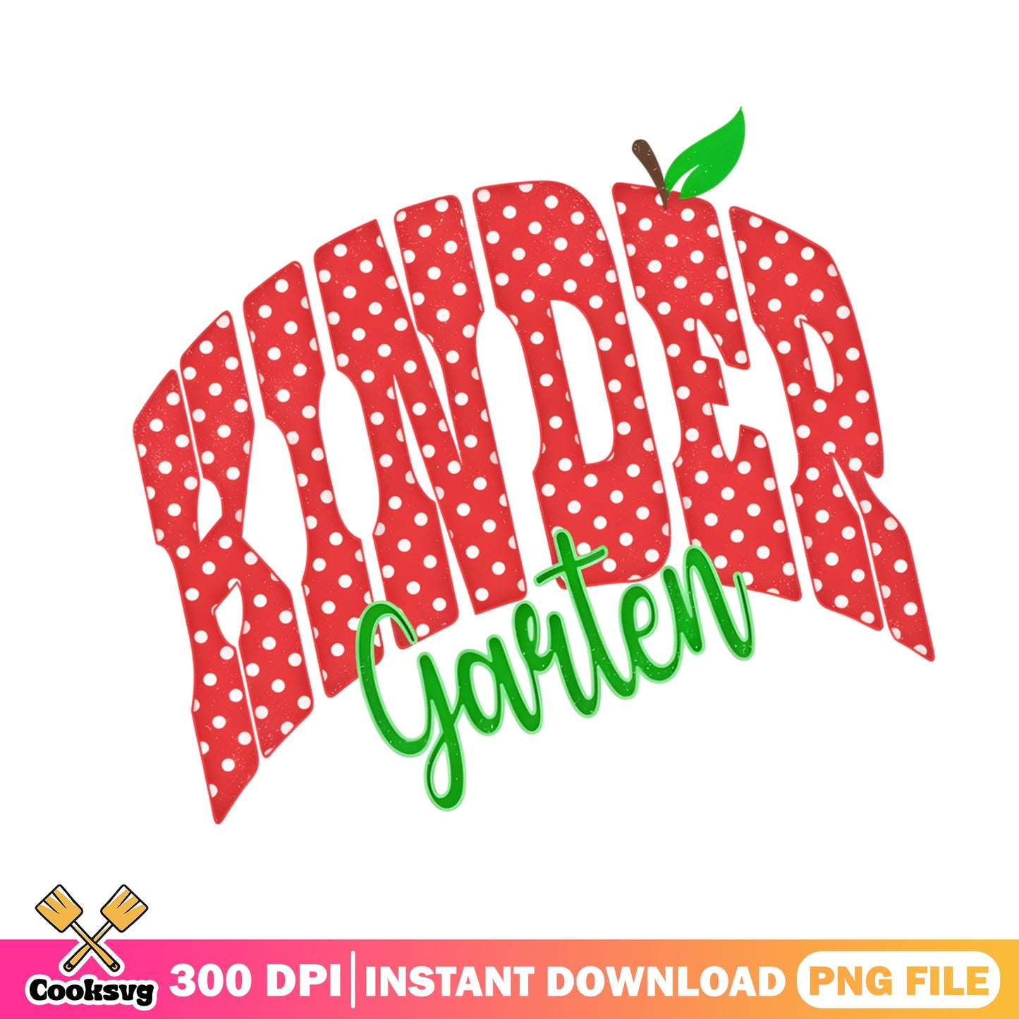 Kindergarten Apple PNG, Back To School PNG, Teacher PNG