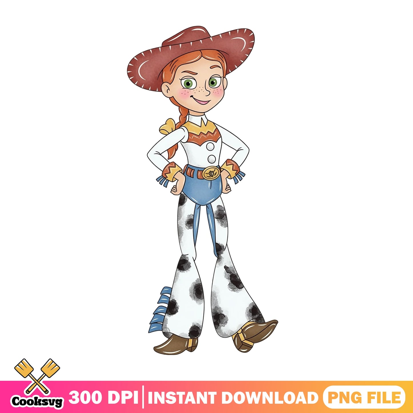 Jessie Toy Story PNG, Disney Cowgirl PNG, Toy Story PNG