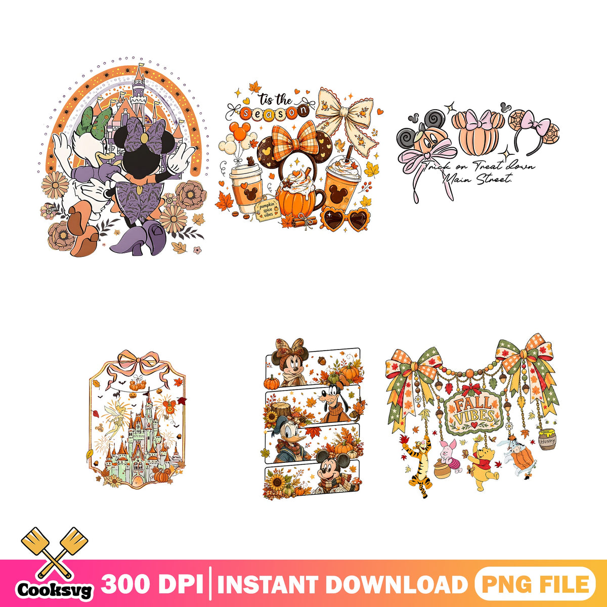 002_autumn_fall_donald_duck_and_daisy_duck