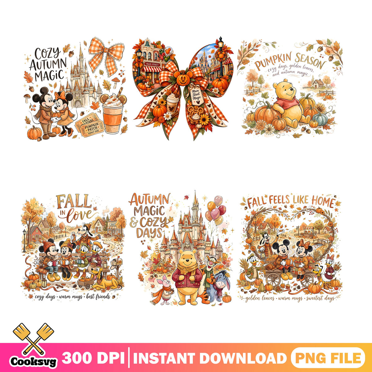003_autumn_fall_mickey_mouse_and_minnie_mouse