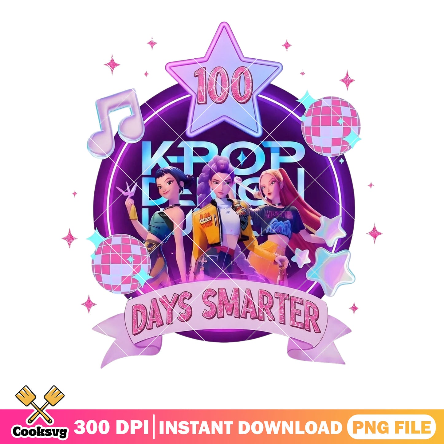 100 days smarter huntrix png, kpop demon hunter png, huntrix girl png
