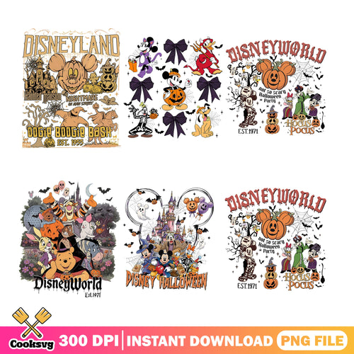 Oogie Boogie Bash PNG Bundle, Not So Scary Party PNG, Pooh Boo PNG