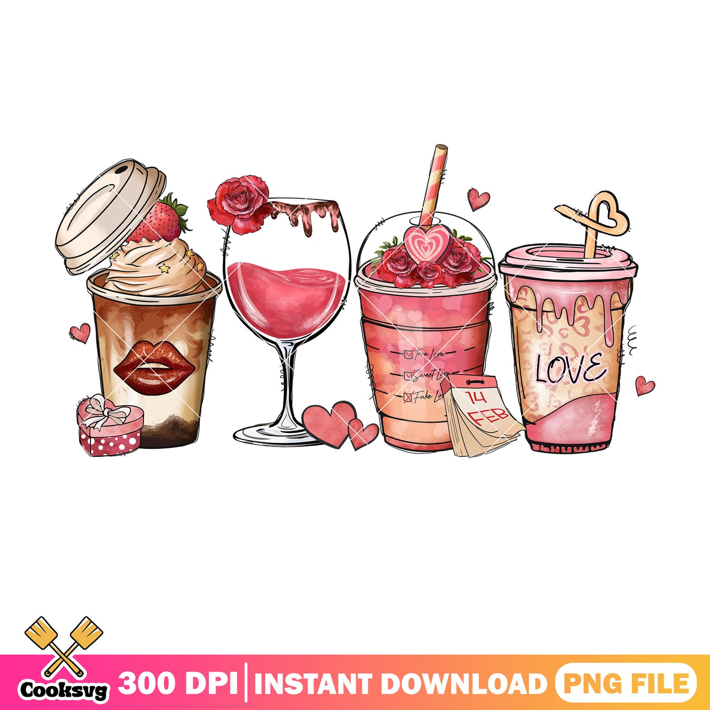 14 feb coffee valentine png, coffee valentine png, love valentine png