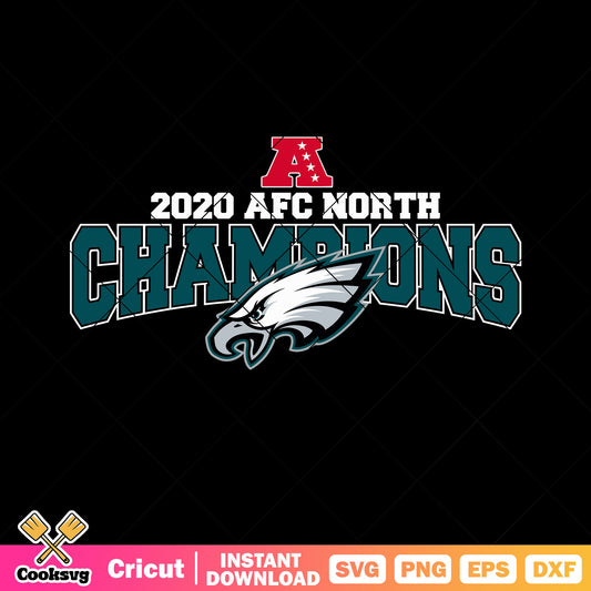 2020 champions north svg, Philadelphia Eagles svg, nfc east svg
