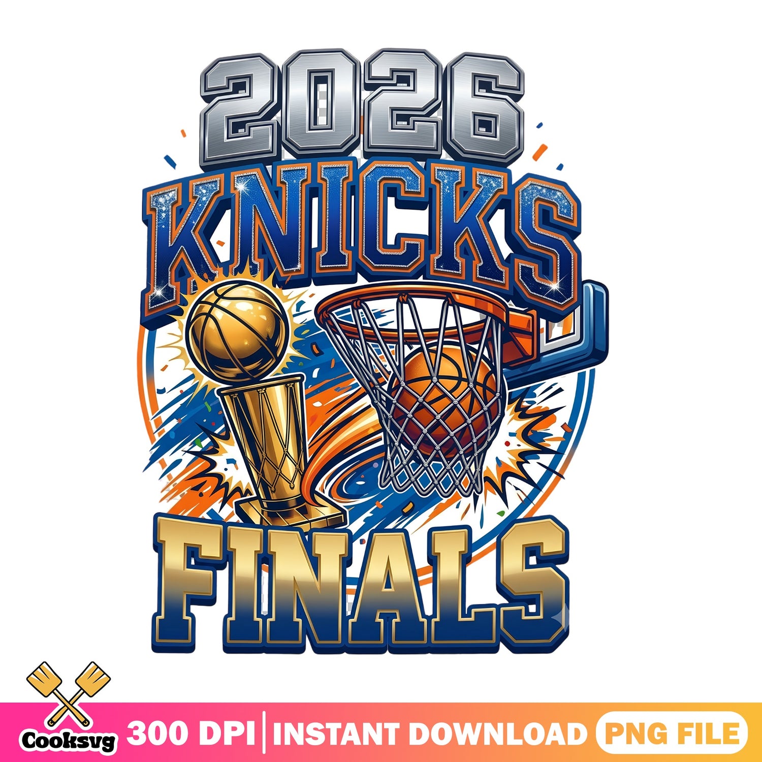 2026 Knicks Finals PNG, Basketball Championship PNG, NBA Finals PNG