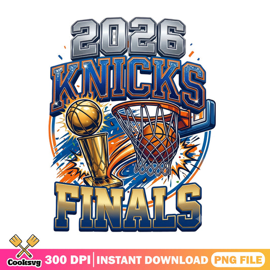 2026 Knicks Finals PNG, Basketball Championship PNG, NBA Finals PNG