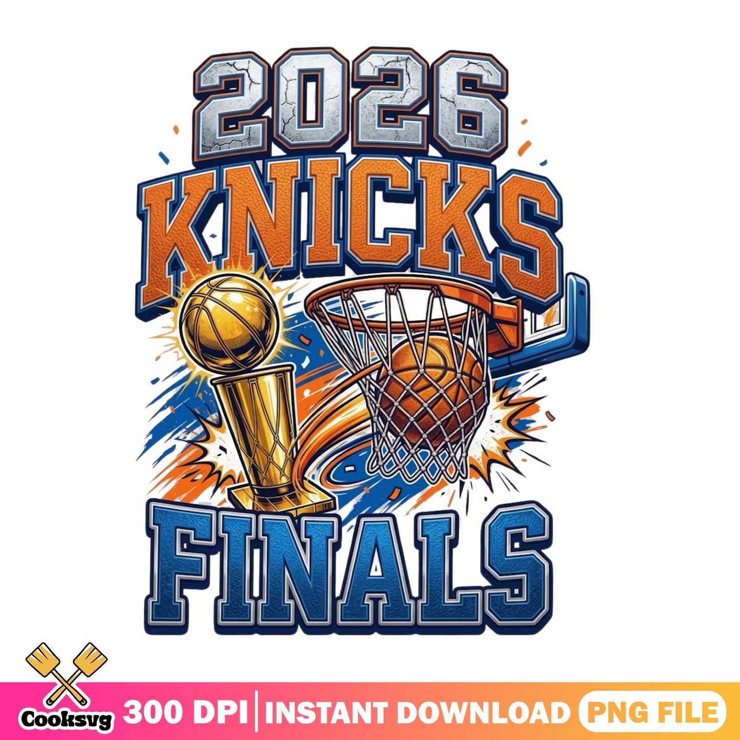 2026 Knicks Finals PNG, New York Basketball PNG, NBA Champions PNG