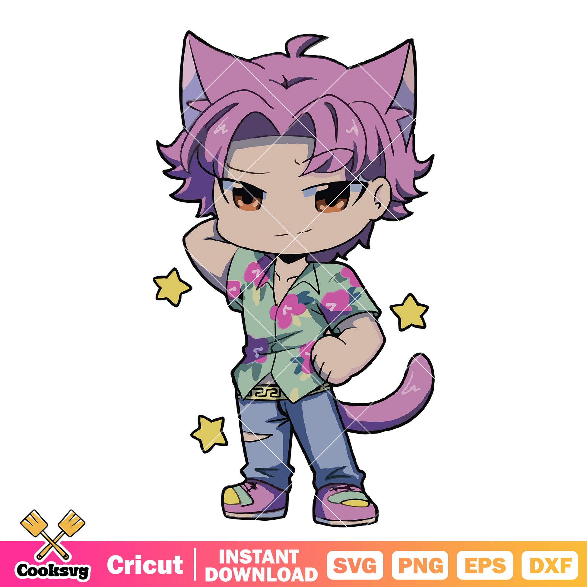 Abby saja boys cat svg, abby saja svg, kpop hunters svg