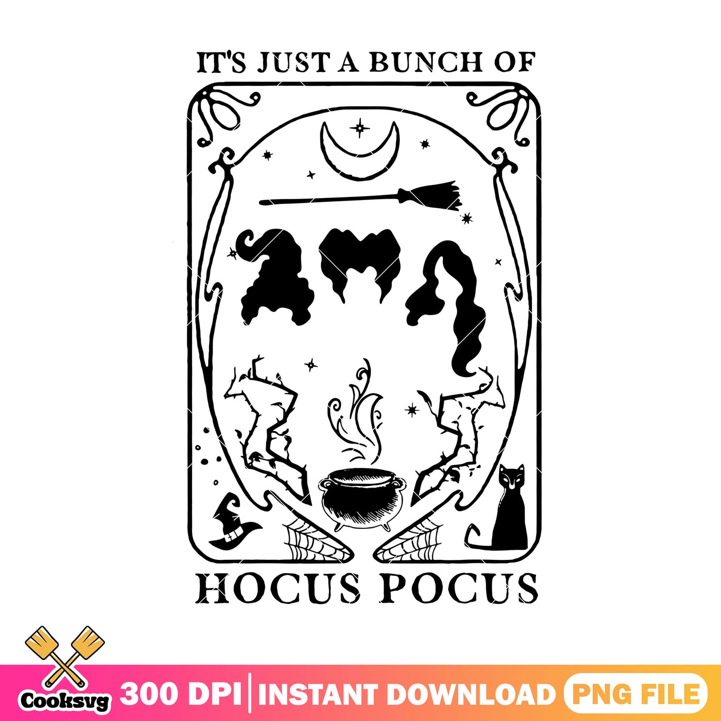 A bunch of hocus pocus tarots png, hocus pocus png, halloween movie png