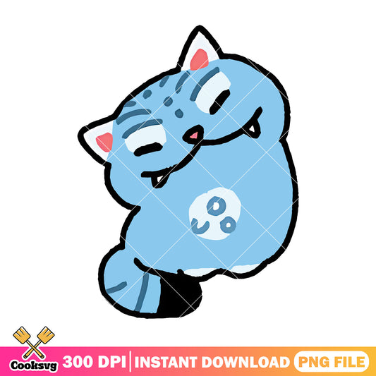 Adorable derpy tiger png, derpy kpop png, kpop demon hunters png