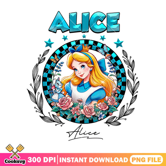 Alice signature png, alice in wonderland​ png, disney princess png