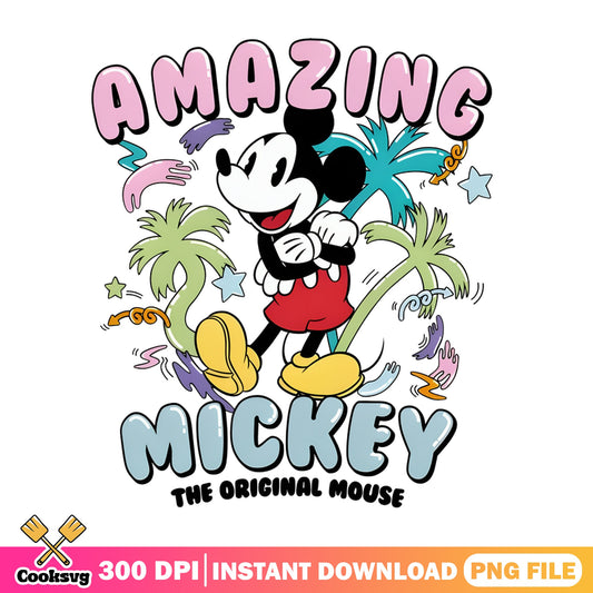 Amazing Mickey The Original Mouse PNG, Mickey Mouse PNG, Disney PNG