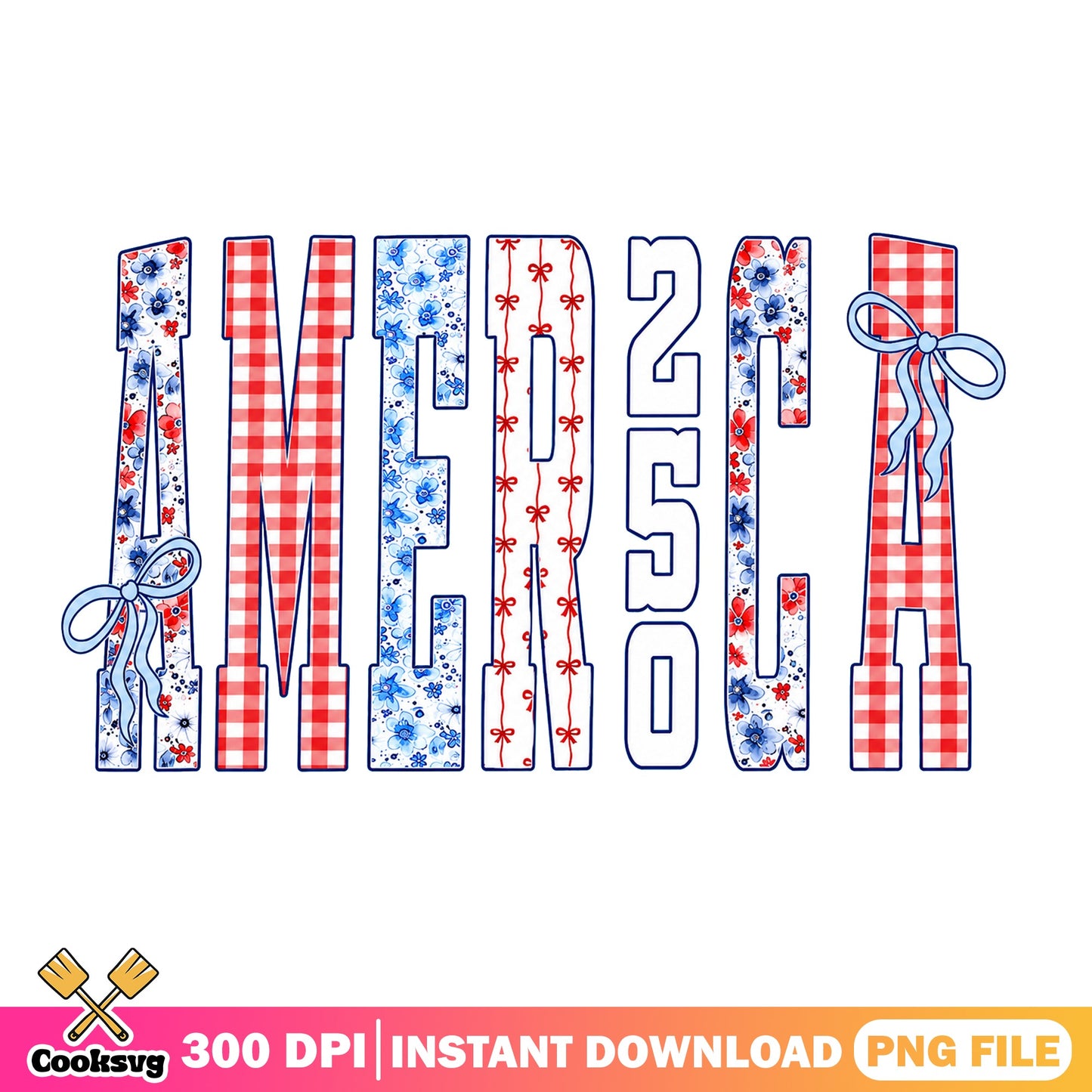 America 250 PNG, 4th Of July PNG, Patriotic Coquette PNG