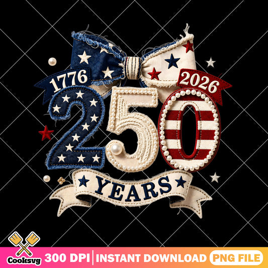 America 250th Anniversary 1776 2026 PNG, Patriotic PNG, 4th Of July PNG