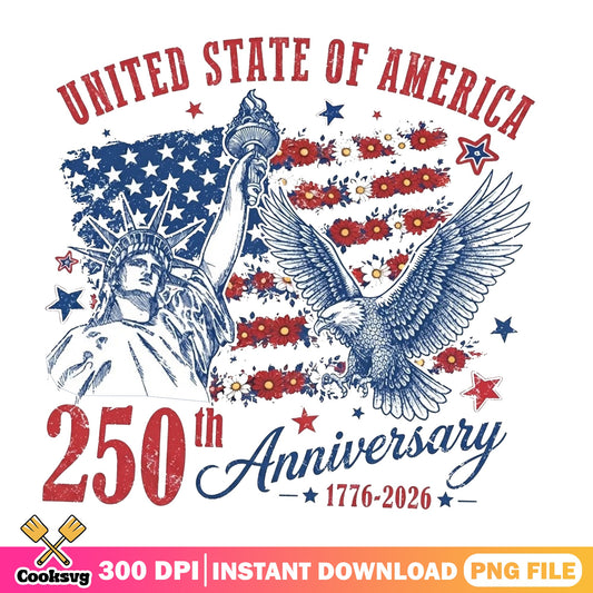 America 250th Anniversary PNG, 4th Of July PNG, Patriotic PNG