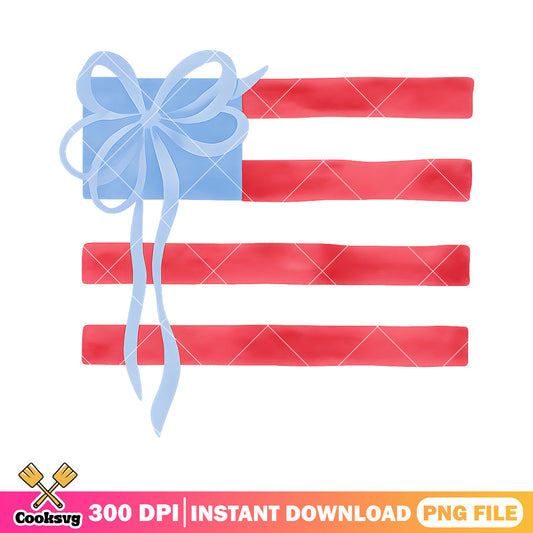 America flag with bow tie png, america flag png, love america png