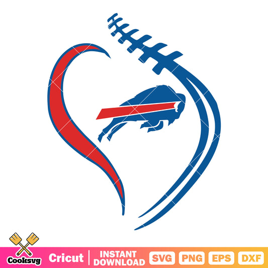 American ball swirl svg, buffalo bills​ svg, bills​ svg