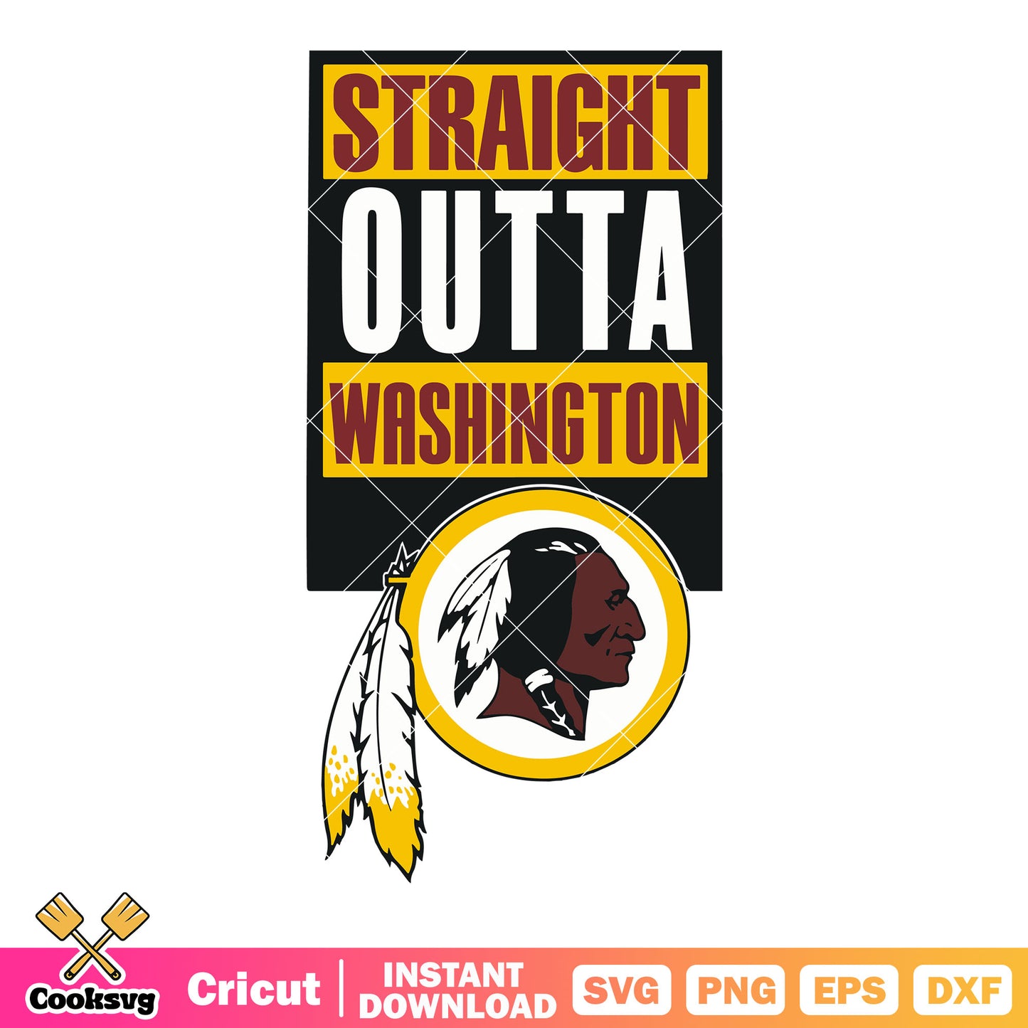 American football team svg, washington svg, boston redskins svg