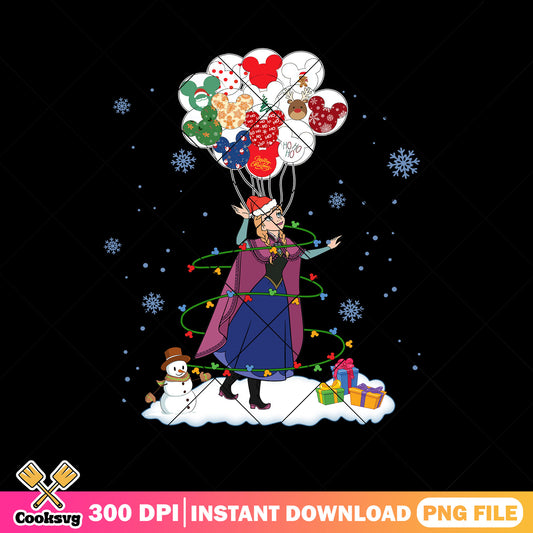 Anna christmas stuff png, anna frozen​​​ png, white christmas​ png