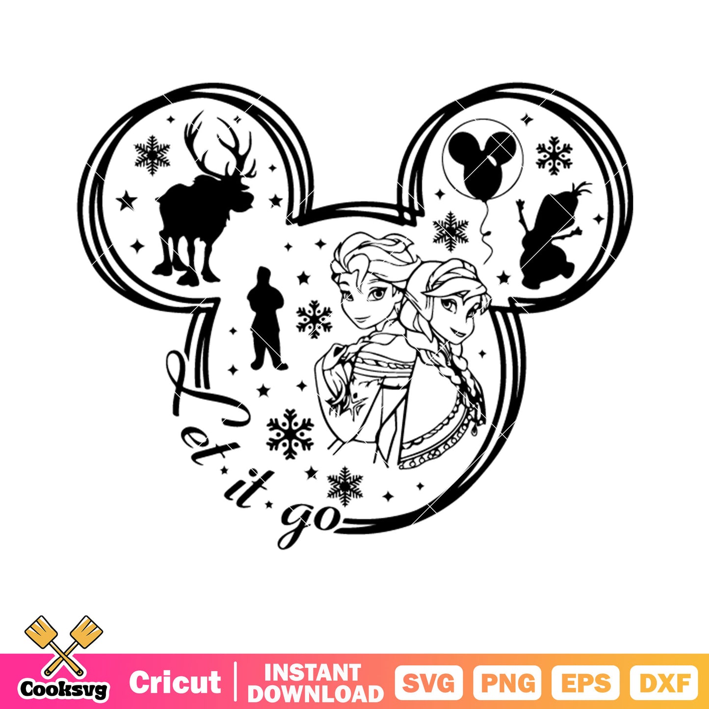 Anna princess​ svg, frozen elsa princess svg, olaf the snow man svg