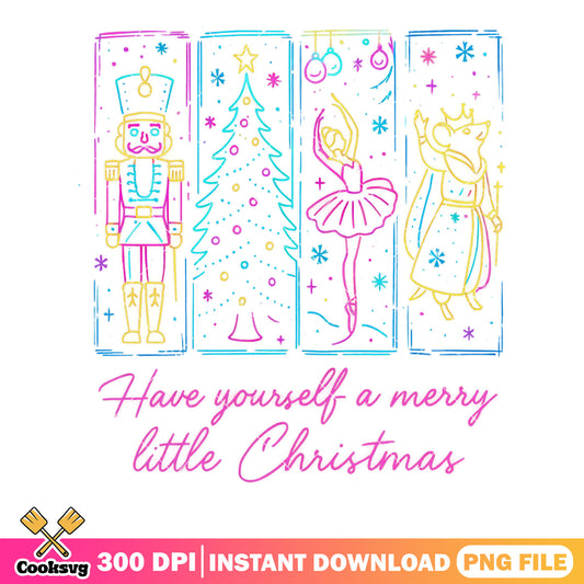 A nutcracker neon christmas png, king mouse png, christmas tree png