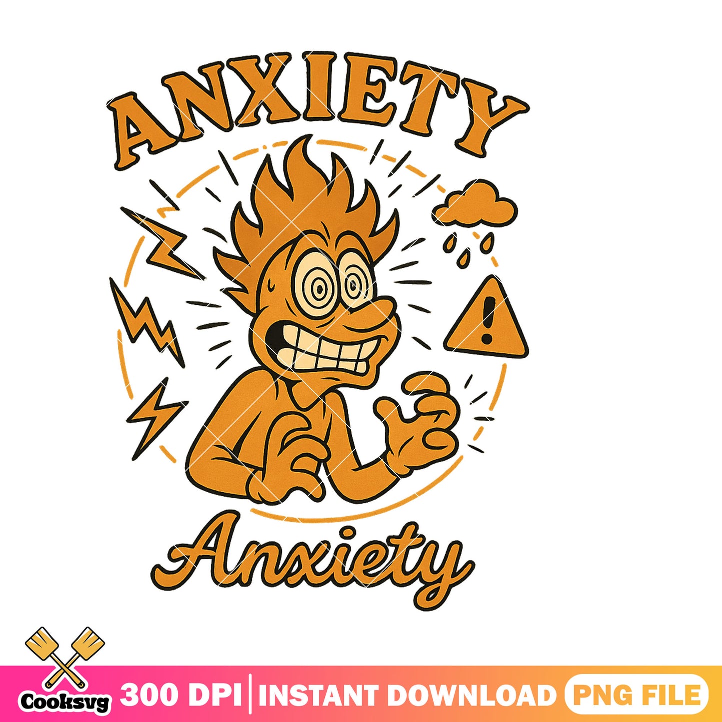 Anxiey designs png, anxiety inside out 2​ png, inside out png