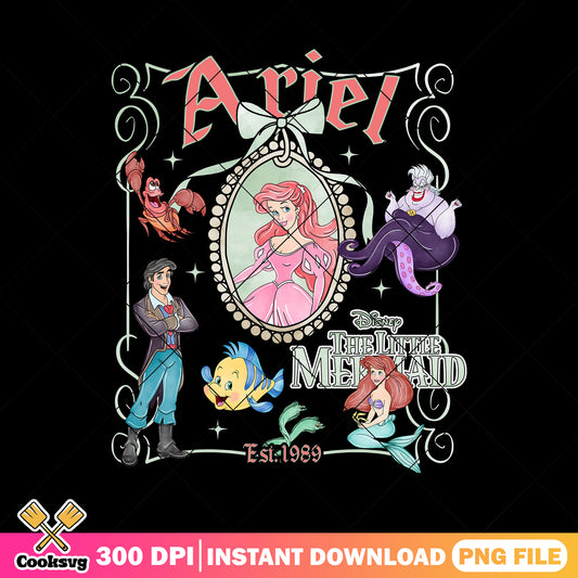 Ariel The Little Mermaid EST PNG, The Little Mermaid PNG