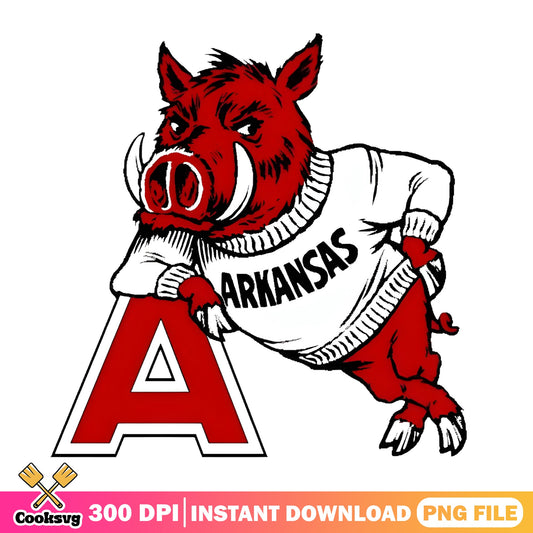 Arkansas Razorbacks PNG, Razorbacks Football, College Team PNG